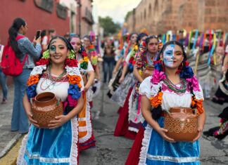 Morelia, gran escenario de la tradición de Día de Muertos con Procesión Purépecha