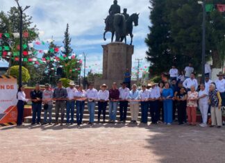 Gabriel Molinero rehabilita el Monumento Hidalgo y Morelos rumbo al 216 aniversario de su histórico encuentro