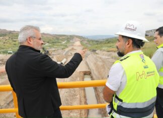 Supervisa Bedolla obras del 4° segmento del segundo anillo periférico de Morelia; unirá a Charo con Tarímbaro