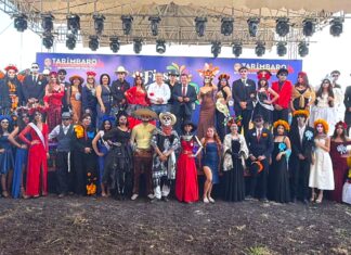 Entre flores de cempasúchil, música y tradición, arranca la fiesta en El Colegio, Tarímbaro