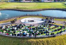 La rectora Yarabí Ávila inaugura Teatro al aire libre en Ciudad Universitaria