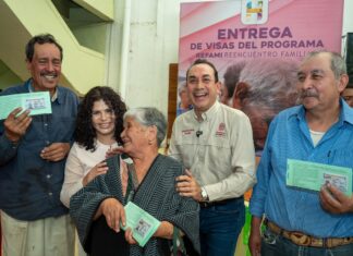 Entregan visas de Reencuentro Familiar en Ciudad Hidalgo